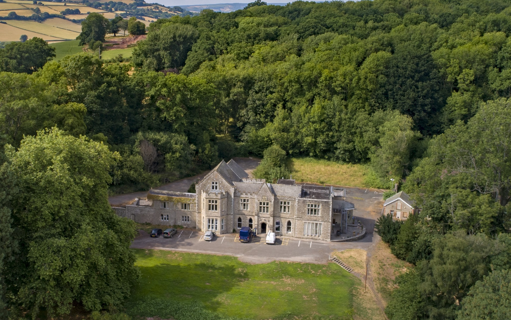Bronllys Hall fitted with Brill Power's battery technology